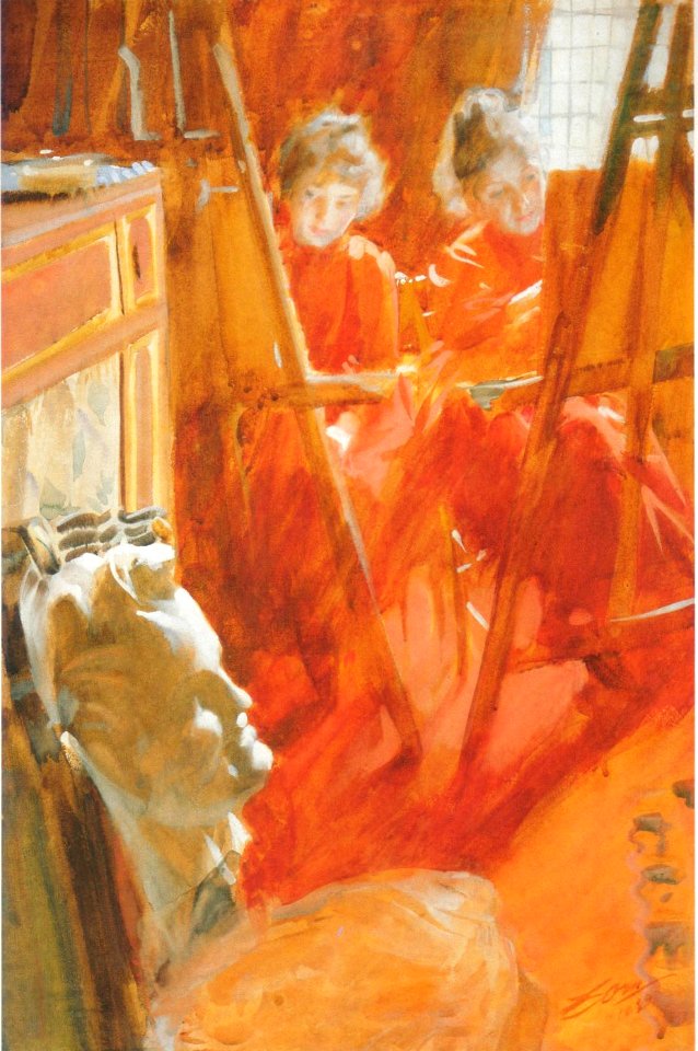Anders Zorn - Les Demoiselles Schwartz