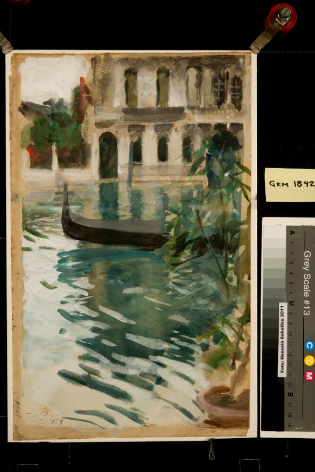 Anders Zorn - Gondola, Venice - GKM 1842 - Nationalmuseum