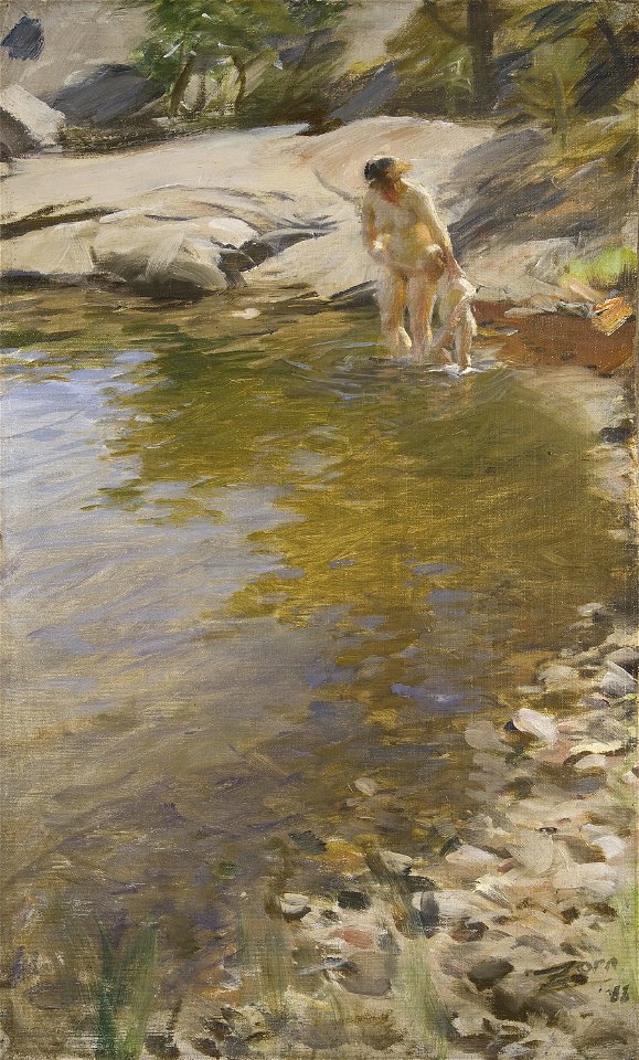 Anders Zorn - Morning Toilet - P25e13 - Isabella Stewart Gardner Museum