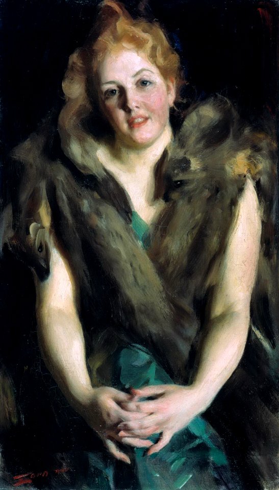 Anders Zorn - Maja (Painting)