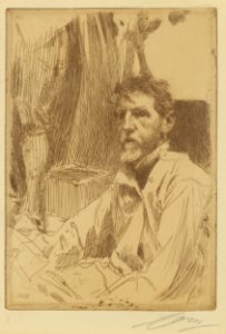 Anders Zorn Augustus Saint Gaudens I Thielska 450a