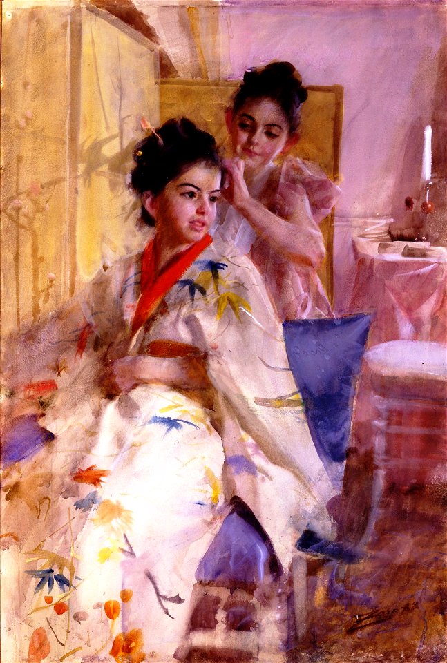 Anders Zorn - Fröknarna Salomon