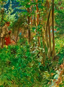 Anders Zorn - Sol i skogen 1907