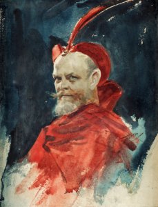 Anders Zorn - Mefisto (Konsul Dahlander) 1884