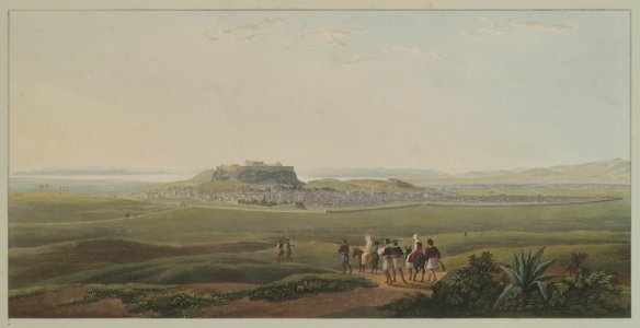 Athens, from the foot of Mount Anchesmus - Dodwell Edward - 1819