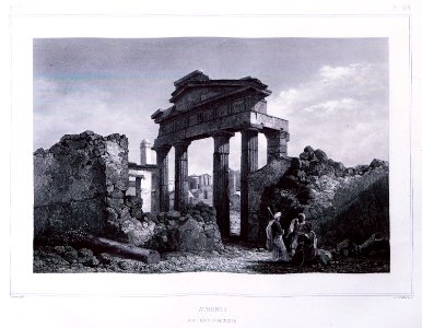 Athenes Portique d'Auguste - Blouet Guillaume-abel - 1831