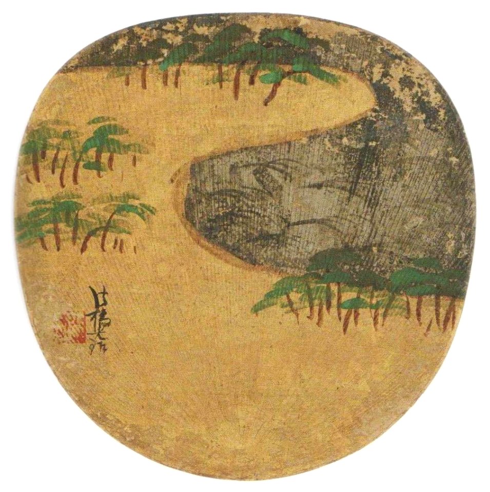 Beach with Pines by Ogata Kōrin