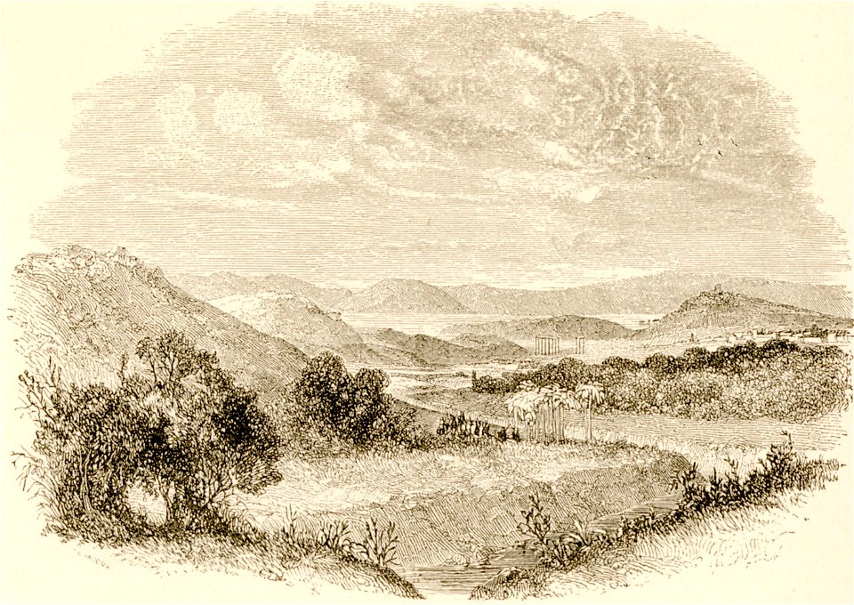 Athens, from the Valley of the Ilissus - Wordsworth Christopher - 1882