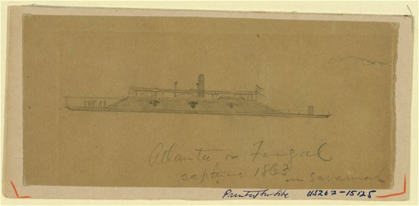 Atlanta or Fingal captured 1863 in Savannah LCCN2004660372