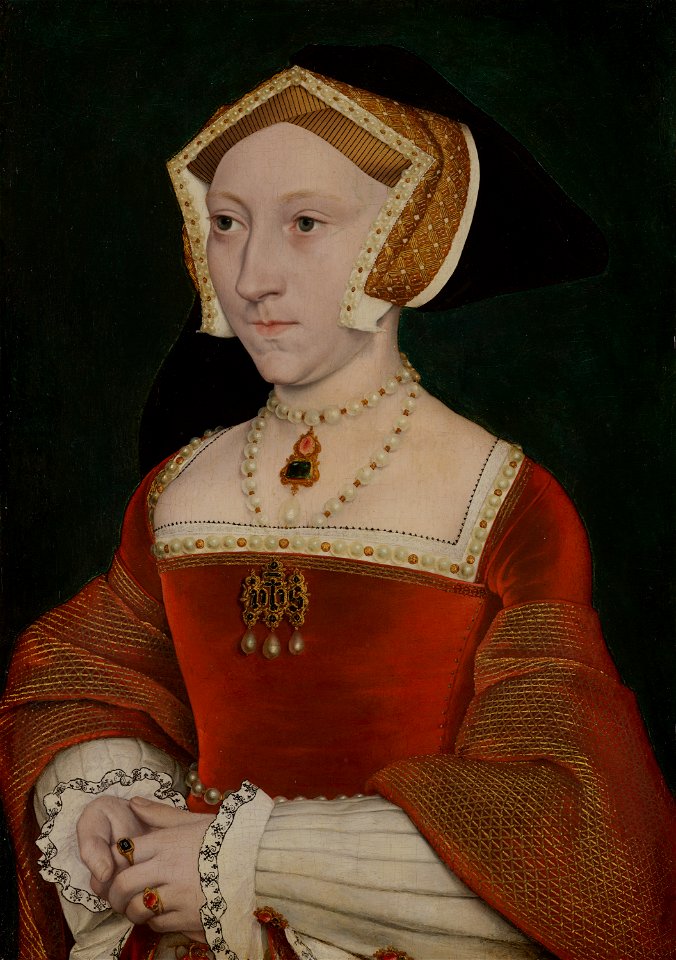 Atelier van Hans Holbein de Jonge - Portrait of Jane Seymour (1509^-1537) - 278 - Mauritshuis