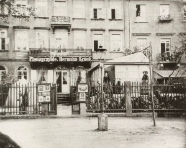 Atelier von Hermann Krone, Marienstraße 30 (1864) Zeno