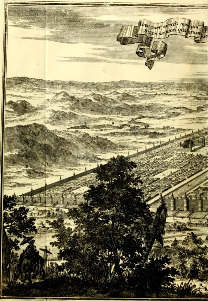 Athanasius Kircher - Turris Babel - 1679 (page 84 crop)