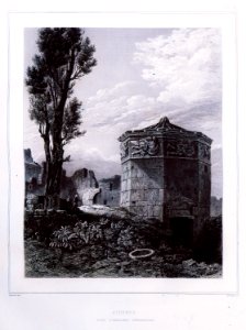 Athenes Tour d'Andronic Cyrrhestes - Blouet Guillaume-abel - 1831