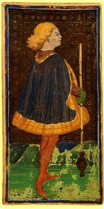 Bembo-Visconti-tarot-staves-11-knave