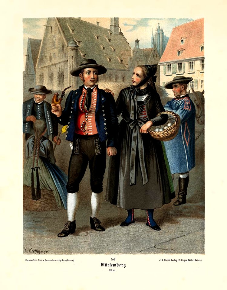 Albert Kretschmer - 059 - Würtemberg, Ulm