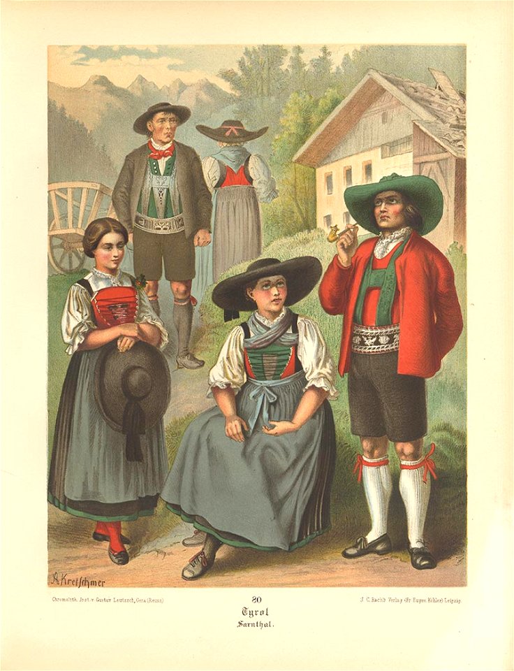 Albert Kretschmer - 080 - Tyrol, Sarntal