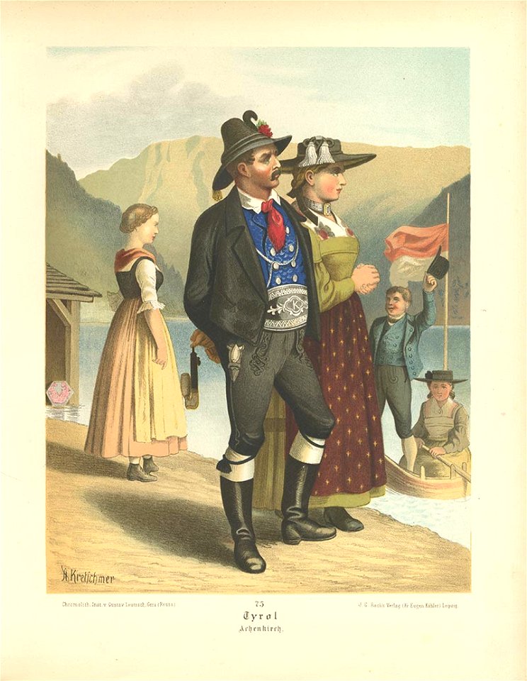 Albert Kretschmer - 075 - Tyrol, Achenkirch