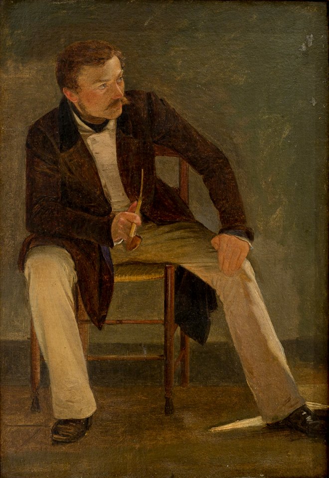 Albert Küchler - The Painter Constantin Hansen - KMS4964 - Statens Museum for Kunst