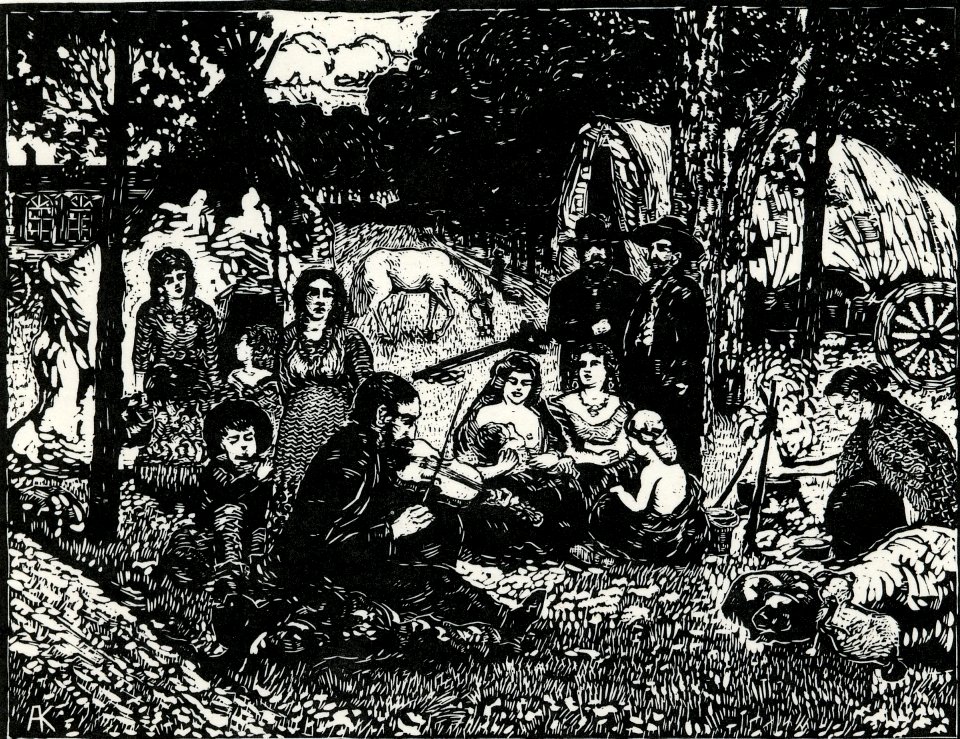 Albert König Zigeunerlager