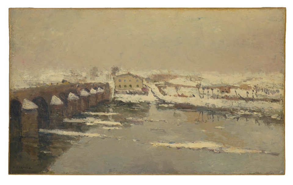 Albert lebourg lhiver a pont du chateau122509)