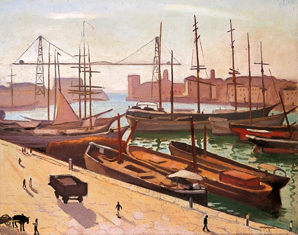 Albert Marquet - Le port de Marseille