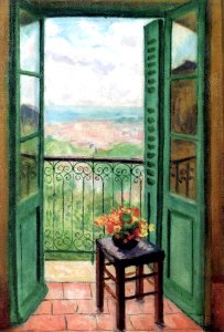 Albert Marquet - Fenêtre ouverte sur la baie d'Alger