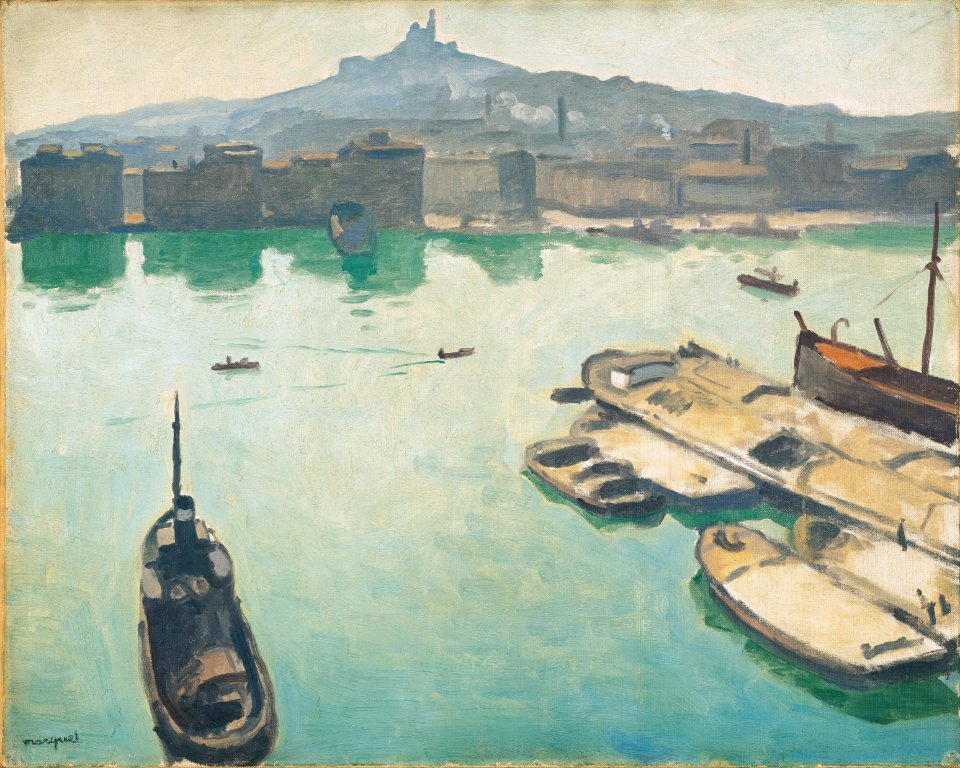Albert Marquet - Port of Marseilles - Google Art Project
