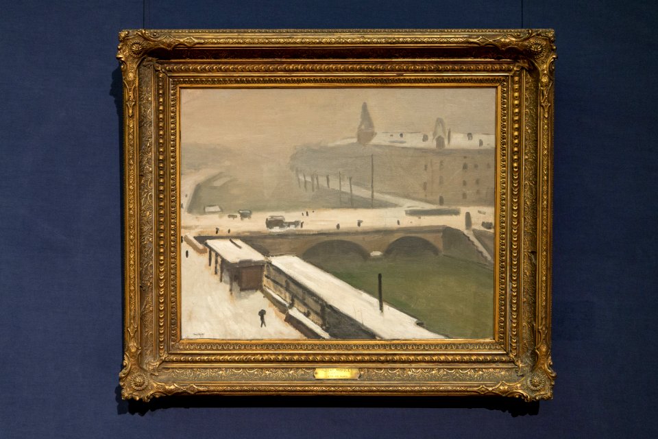Albert Marquet - Winter by the Seine - Vinter ved Seinen - IMG 9738-2q