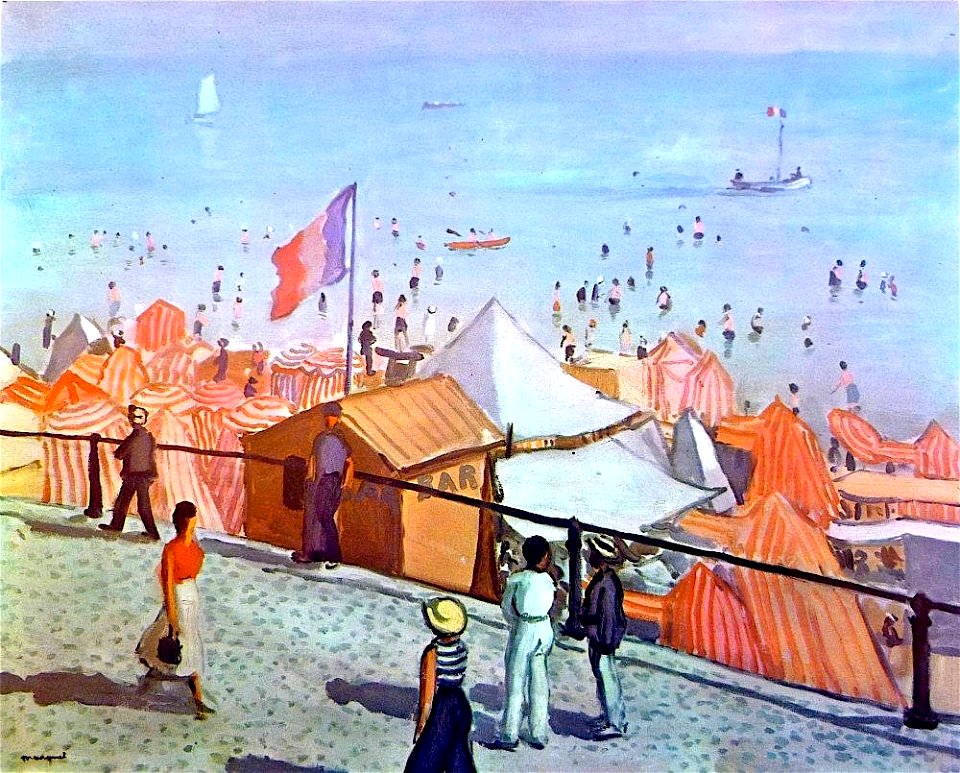Albert Marquet - Les Sables d’Olonne plage