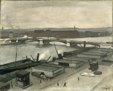 Albert Marquet - The Quays at Rouen - 127-1998 - Saint Louis Art Museum