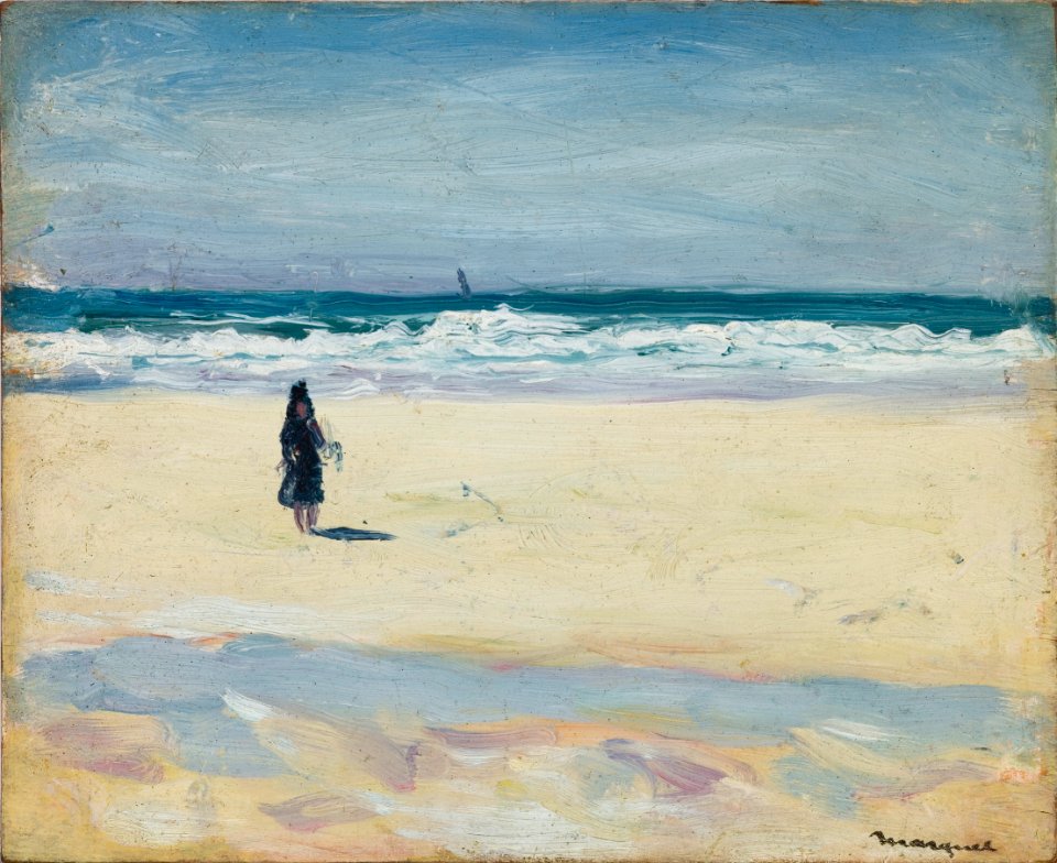 Albert Marquet - Young Girl on the Beach - 145-2011 - Saint Louis Art Museum