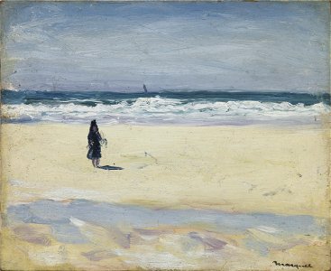 Albert Marquet - Young Girl on the Beach - 145-2011 - Saint Louis Art Museum