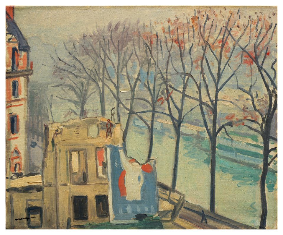 Albert marquet maisons en demolition paris121335)