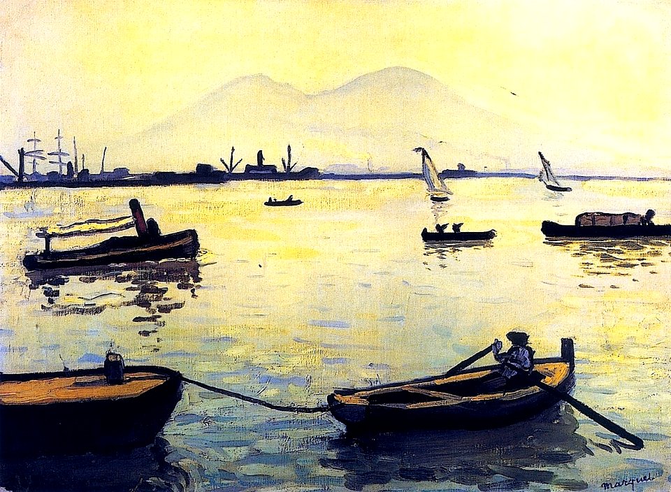 Albert Marquet, 1909c - Vesuvio