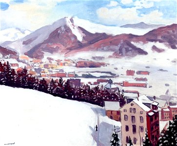 Albert Marquet, 1936 - Crans-sur-Sierre