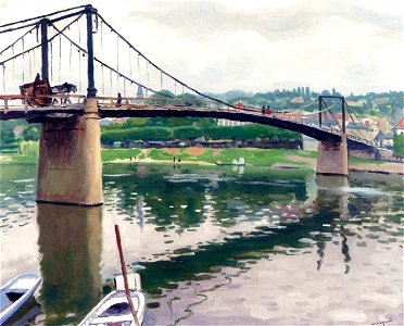 Albert Marquet, 1931 - Le pont de Triel