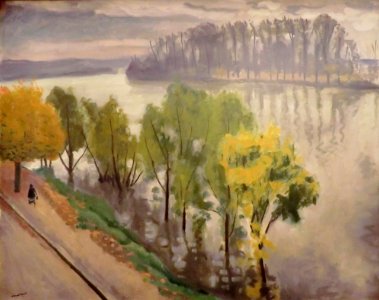 Albert Marquet, 1938-1939 - La Seine à la Frette en automne