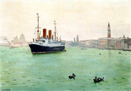 Albert Marquet, 1936 - Venice, the Liner