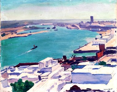 Albert Marquet, 1935 - The Bou Regreg River, View from the Casbah