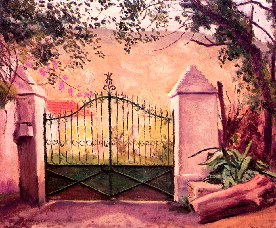 Albert Marquet, 1945 - Le portail