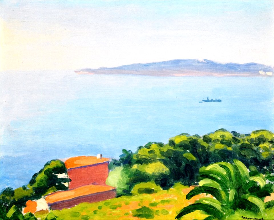Albert Marquet, 1938 - Toulon, Cap Brun