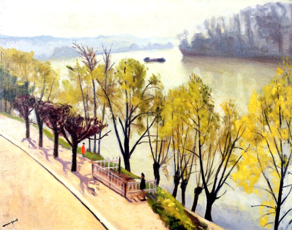 Albert Marquet, 1940 - Printemps à la Frette