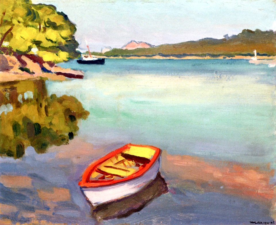 Albert Marquet, 1939 - Barque à Porquerolles