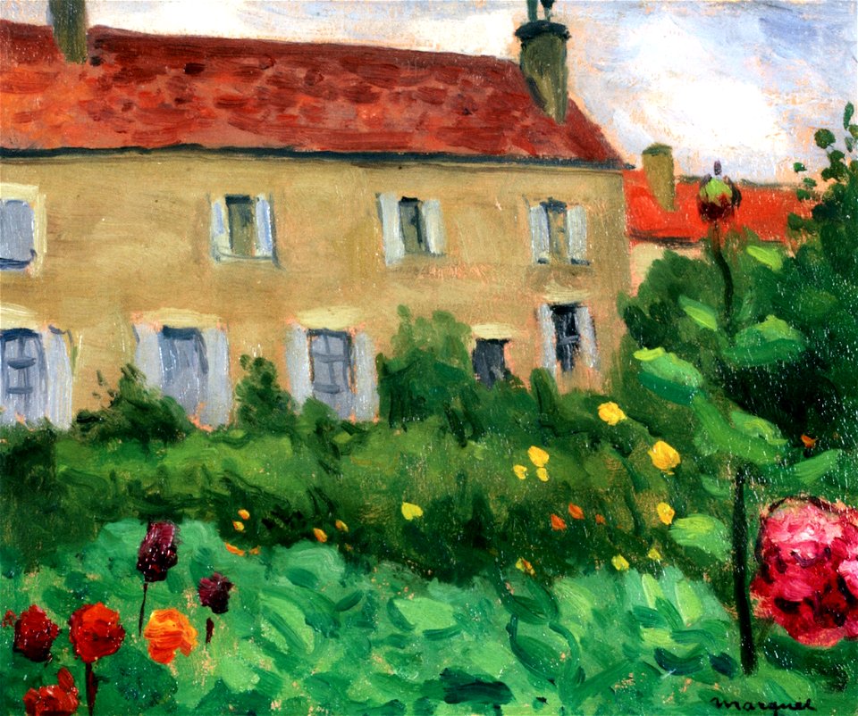 Albert Marquet, 1946 - Manoir à Ousson, Loire