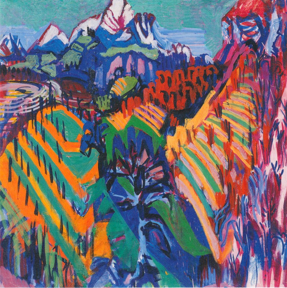 Albert Müller - Rebberge im Tessin
