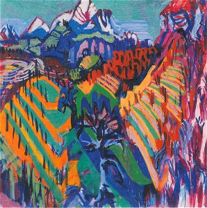 Albert Müller - Rebberge im Tessin