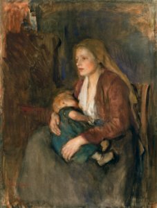 Albert Neuhuys - Noordse madonna