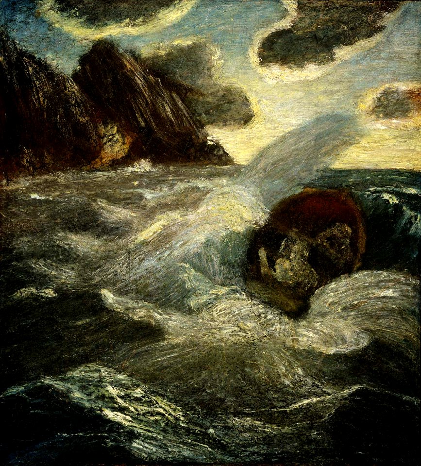 Albert Pinkham Ryder - Lord Ullin's Daughter - 1929.6.101 - Smithsonian American Art Museum