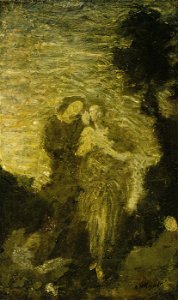 Albert Pinkham Ryder - Florizel and Perdita - 1929.6.94 - Smithsonian American Art Museum. Free illustration for personal and commercial use.