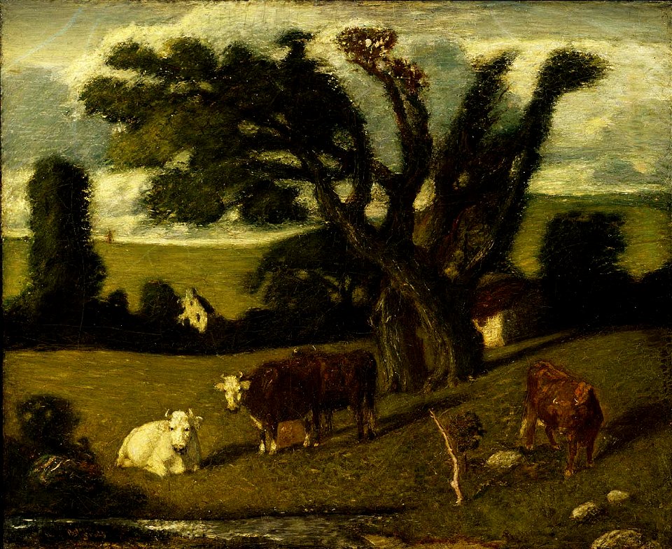 Albert Pinkham Ryder - Pastoral Study - 1929.6.104 - Smithsonian American Art Museum